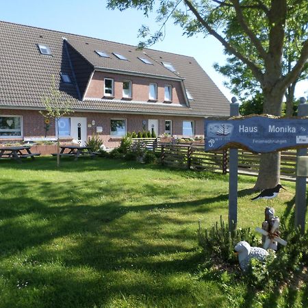 Haus Monika - Ferienwohnung Friesengeist Dagebüll エクステリア 写真
