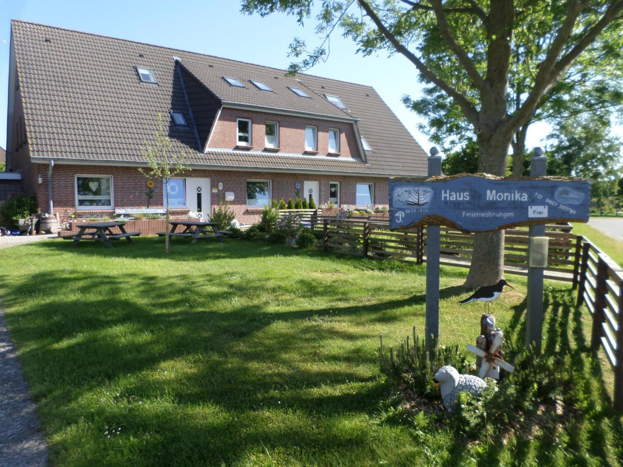 Haus Monika - Ferienwohnung Friesengeist Dagebüll エクステリア 写真